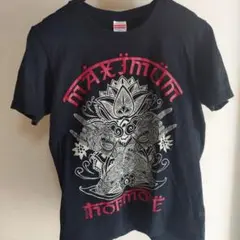 マキシマムザホルモン ブラック Tシャツ グラフィックプリント