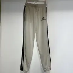 韓国 スウェットパンツ ホワイト サイドライン