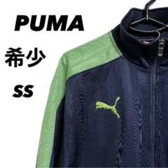 ✨希少✨PUMAトラックジャケット Y2K 廃盤　日本製　黄緑　ネイビー