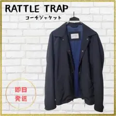 RATTLE TRAP ラトルトラップ コーチジャケット メンズ M ブラック