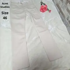 【オシャレ⭐Acne Studios】ベージュパンツ　サイズ46のサムネイル