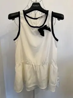 H&M リボン付きノースリーブ 150cm