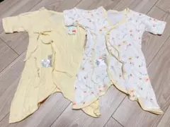 くまのプーさん　ロンパース コンビ肌着2枚セット