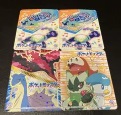 【美品】丸美屋　ポケモンシール4枚　Pokemon