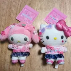 サンリオ学園 きらめき祭 マスコット ハローキティ、マイメロディ 2体セット