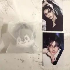 スキズSKZOO FACE KEYRING SILVER Ver. バンチャン