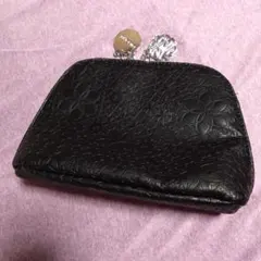 デコルテ　ノベルティ黒 ポーチ