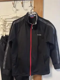 SPALDING ジャージ上下セット LLブラックのサムネイル