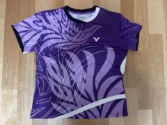 【VICTOR】 バドミントンウェア Tシャツ パープル LL レディースのサムネイル