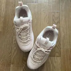 FILA フィラ　ピンク 厚底スニーカー　23センチ