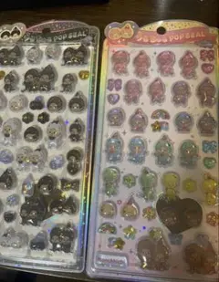 新品　 モンチッチ カラフル モノトーン　うるちゅるPOPシール　正規品