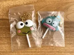 サンリオキャラクターズ　カラフルキャンディチャーム　けろっぴ　ハンギョドン