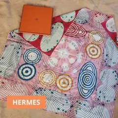 box付美品【HERMES】カレ90 ダブルフェイス エルメス スカーフ 占星術