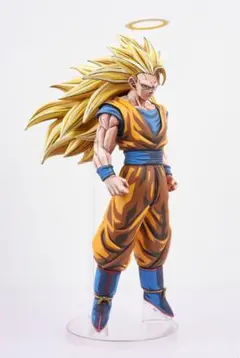 リペイント品】ドラゴンボール ガレージキット 超サイヤ人3 孫悟空