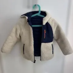 babyGAP【リバーシブル ボアフードコート】