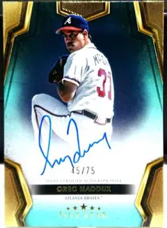 GREG MADDUX グレッグ マダックス 直筆 サイン topps auto