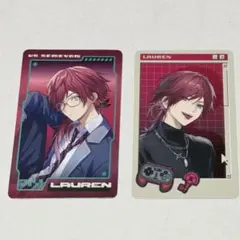 にじさんじ　VSせめよん　チェキ　ローレン•イロアス　2枚セット