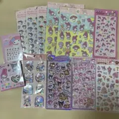 ボンボンドロップシール　マイメロ　うるちゅるポップシール　ウォーターシール