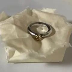 美品】hum DECO LACE T-BAR RING k18 リング 希少 - メルカリ