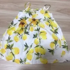 レモン柄　チュニック　110