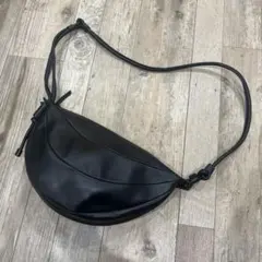 希少■KETO ケト ウエストバック ボディバック レザー ブラック 廃盤品 希少□KETO ケト ウエストバック ボディバック レザー ブラック 廃盤品
