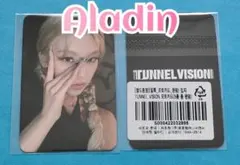 ITZY tunnel vision アラジン トレカ イェジ