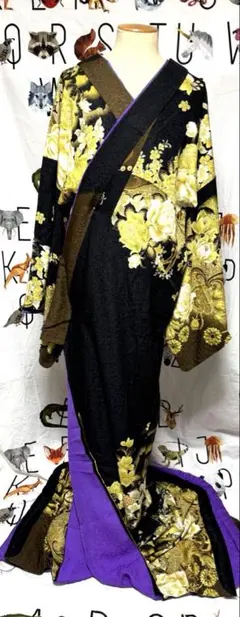 スカルとチェーン着物 大衆演劇 スカルとチェーン着物 大衆演劇 大衆演劇着物