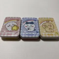 韓国ちいかわハチワレうさぎ缶入りシールステッカーセット３点セットバラ売り不可