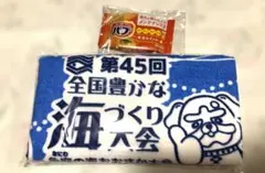 未使用レア新品✴️第45回 全国豊かな海づくり大会 記念タオル ♨️入浴剤セット