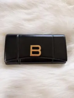 BALENCIAGA 長財布 ブラック Bロゴのサムネイル