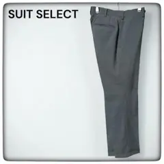 SUIT SELECT スーツセレクト チェック ストレッチ スラックス 76