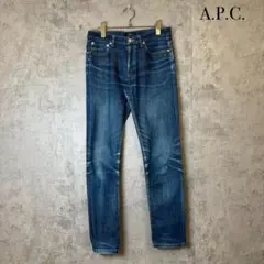 レアコラボ】A.P.C. × Carhartt ダブルニー デニムペインター - メルカリ