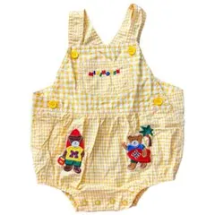 MIKIHOUSE ミキハウス ロンパース カバーオール ダルマオール 85