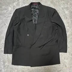 KING GALLANT ブラック ダブルブレストジャケット g4