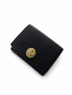 パーちゃん様専用　CHARLES & KEITH ブラックレザー 三つ折り財布