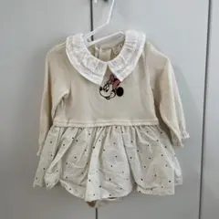 petit main ミニーマウス刺繍 ベビー服 80