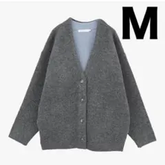 アメリカンホリック　レディース　カーディガン　Vネック　Wフェイスニット　Ｍ