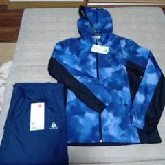 ルコックレディースウィンドウブレーカー　上下組　Ｌサイズ