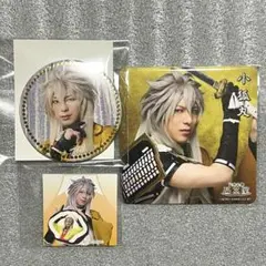 小狐丸　缶バッジ・コースター・ステッカー　4点セット