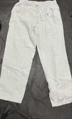 USA製 Dockers 80s〜90s リネン100 ツータック チノパン