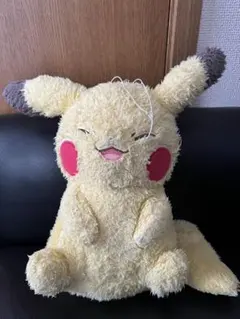 【希少】ポケモンライフ ピカチュウ ぬいぐるみ バンプレスト もこもこ