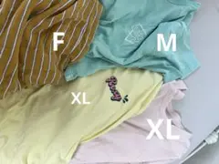 ROXY Tシャツ3枚＋オールインワン