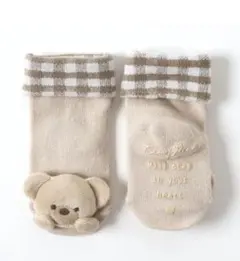 【新品未使用】apres les cours tinybearモチーフ付ソックス