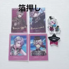 悪魔執事と黒い猫 あくねこ アニメイトカフェ クリアカード 缶バッジ