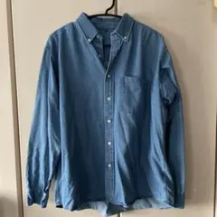 デニムシャツ ボタンダウン