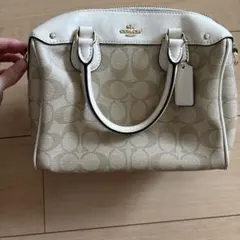 ※らんちゃん※COACH 花柄パンチングラメショルダーバッグ らんちゃん様専用※COACH 花柄パンチングラメショルダーバッグ - メルカリ
