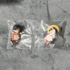 一番くじ ワンピース ONEPIECE E賞 ちらりんフレンズ エース ルフィ