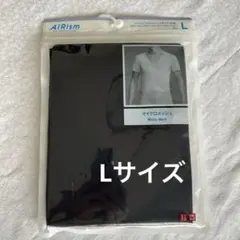 UNIQLO AIRism マイクロメッシュ Vネック 半袖 L