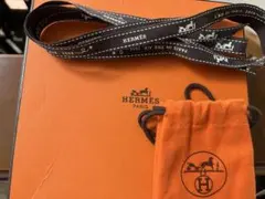エルメス　HERMES 箱　巾着　リボン