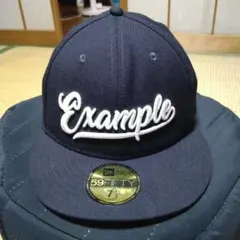 なかちょん様専用　NEWERA x EXAMPLEコラボ　サイドロゴキャップ